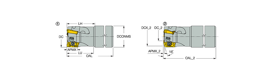 HM90 E90A-D1.25-4-W1.00-C